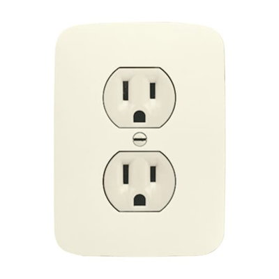 Nema socket insert without claw white - Busch-Duro 2000 SI