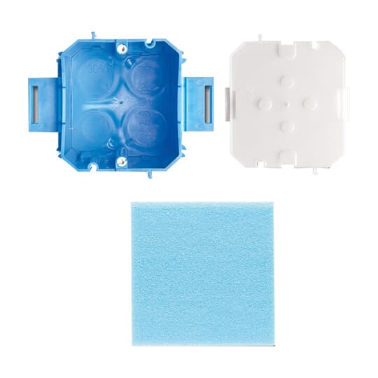 Mounting box set blue - Busch-axcent