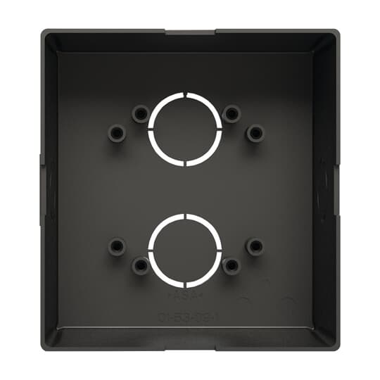 Pre-installation box, 1/1, black