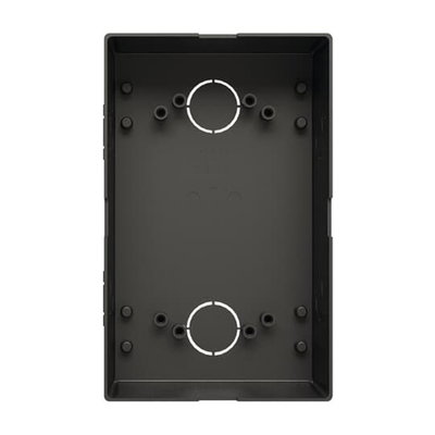Pre-installation box, 1/2, black
