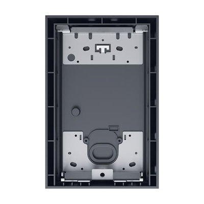 Surface-mounted box, 1/2, black