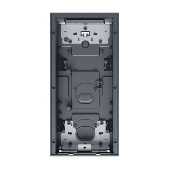 Flush-mounted box 1/3 black
