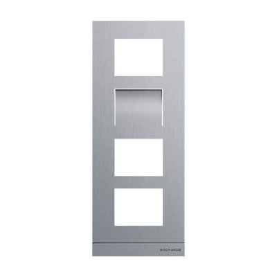 Video Outdoor Station frame, 1/4, stainless steel