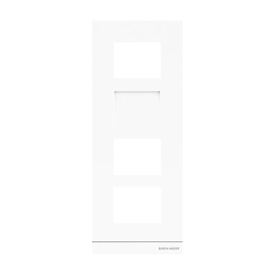Video Outdoor Station frame, 1/4, white
