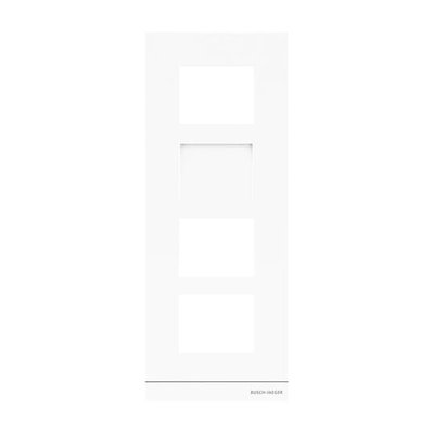 Video Outdoor Station frame, 1/4, white