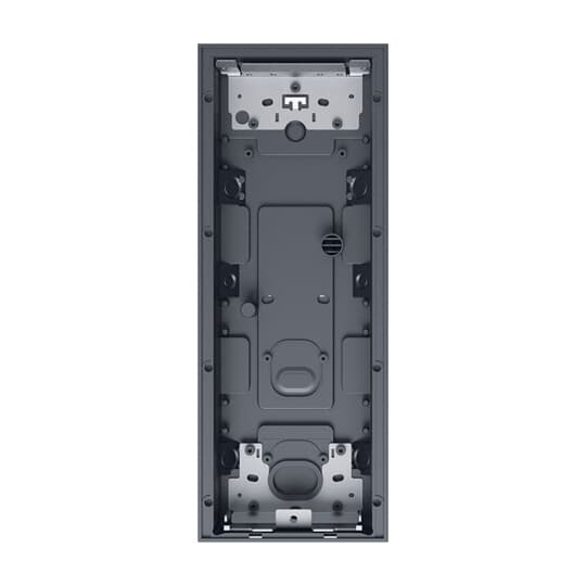 Flush-mounted box 1/4 black