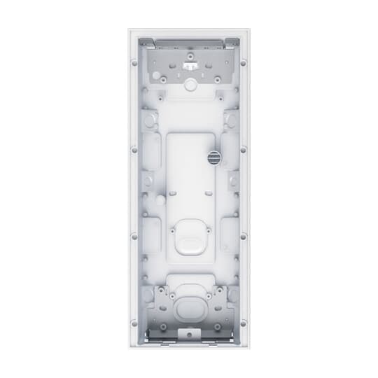 Flush-mounted box, 1/4, grey
