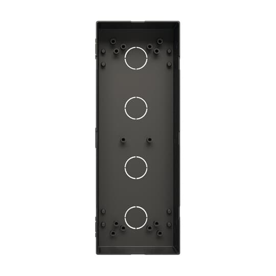 Pre-installation box, 1/4, black