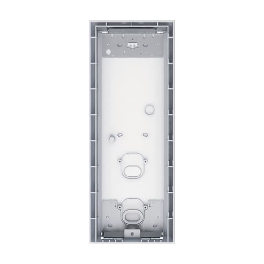 Surface-mounted box, 1/4, grey