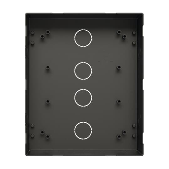 Pre-installation box, 2/3, black