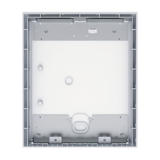 Surface-mounted box, 2/3, grey