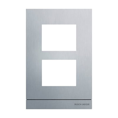 Audio Outdoor Station frame, 1/2, aluminium