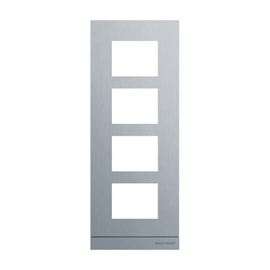 Audio Outdoor Station frame, 1/4, aluminium