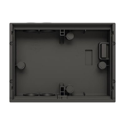 Flush-mounted box&pre-installation box for touch 7&10, black