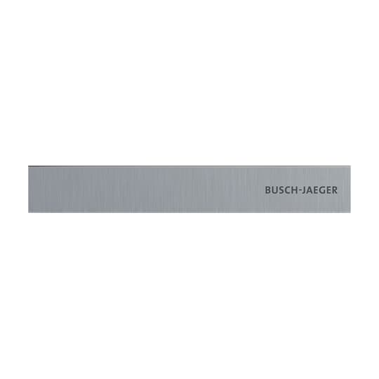 End-strip, size 1/x, 1/x, stainless steel
