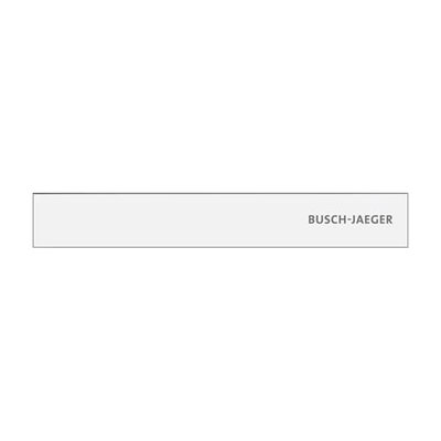 End-strip, size 1/x, white