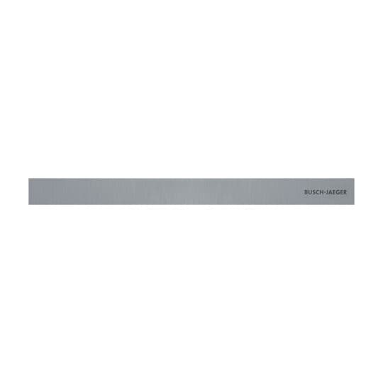 End strip,size 2/x alloy, 2/x, aluminium