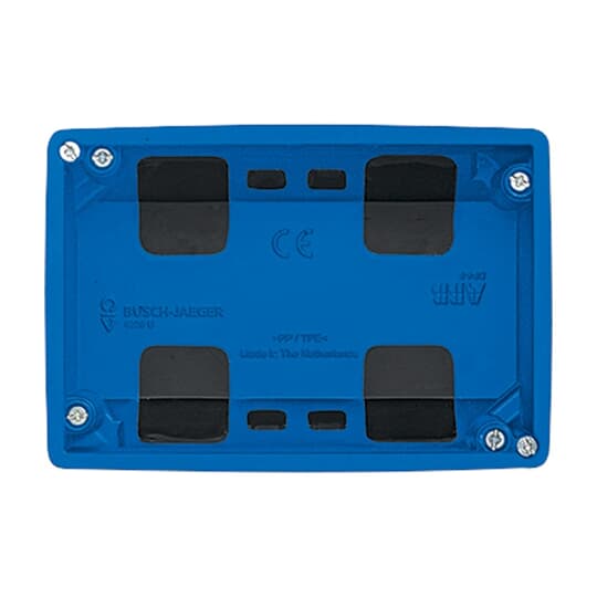 Flush-mounted inst. box