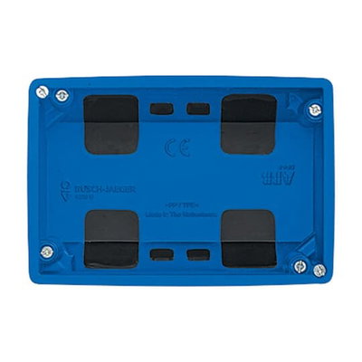 Flush-mounted inst. box