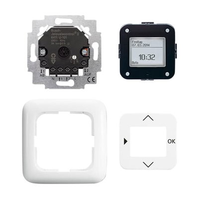 Busch-Jalousiecontrol® II Blind timer set alpine white - Reflex SI