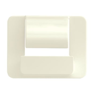 Cover plate PowerDock 1 gang white - alpha