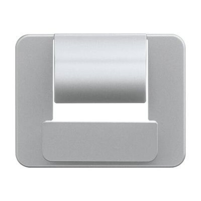 Cover plate PowerDock 1 gang titanium - alpha