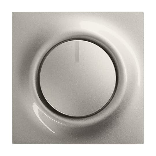 Cover plate for Dimmer Turn button champagne metallic - impuls