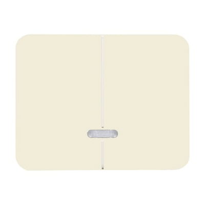 Control Element for Dimmer Two-part button with Neon lamp ivory - alpha