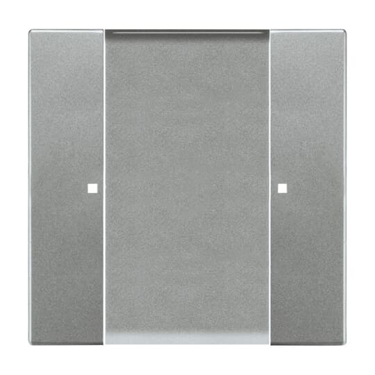 Control Element 1-gang for Switch/dimmer Wireless grey metallic - Platform 63