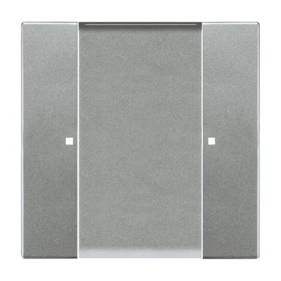 Control Element 1-gang for Switch/dimmer Wireless grey metallic - Platform 63