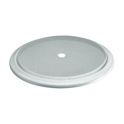 Loudspeaker grid Metal studio white