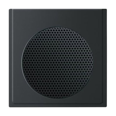 Cover plate Loudspeaker black matt - impuls