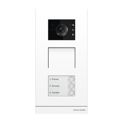 IP Video Outdoor Station, 3 button(s), white