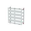 SMISSLINE TP base unit horizontal module, 750 mm x 750 mm x 215 mm , 5 rows , 1 GU , Field width: 3