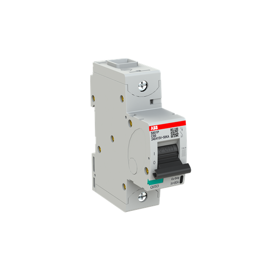 S801P-C80 High Performance Circuit Breaker. C Characteristic. 50kA, 80A, 1P – Image 2 of 3