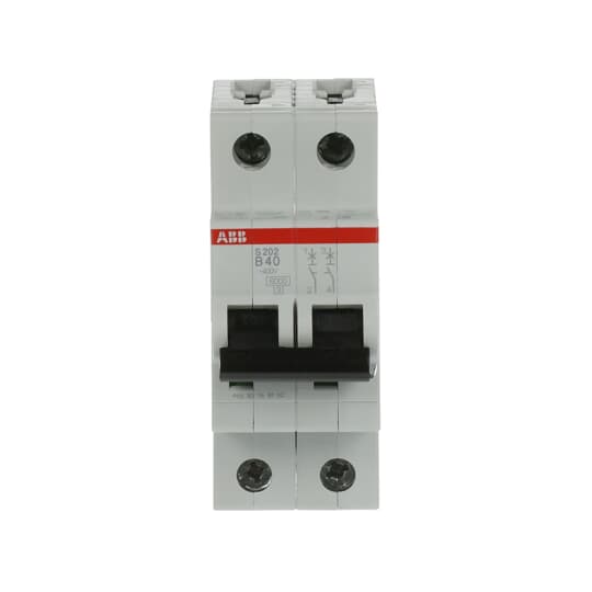 Miniature Circuit Breaker - S200 - 2P - 40 A - B - (AC) 6 kA