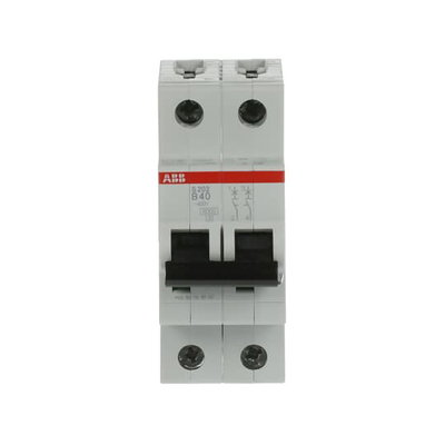 Miniature Circuit Breaker - S200 - 2P - 40 A - B - (AC) 6 kA