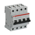 Miniature Circuit Breaker - S200 - 4P - 2 A - C - (AC) 6 kA