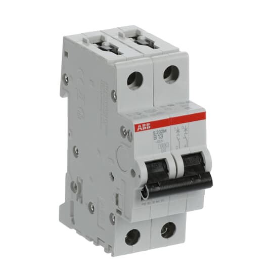 Miniature Circuit Breaker - S200M - 2P - 13 A - B - (AC) 10 kA – Image 3 of 4