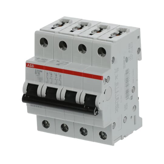 Miniature Circuit Breaker - S200M - 4P - 16 A - B - (AC) 10 kA