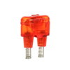 Illumination set for Dimmer Orange Neon lamp 0.8 mA, 230 V