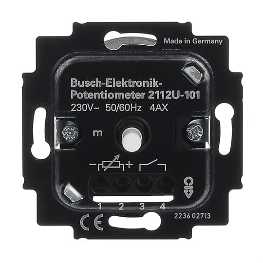 Busch-Rotary dimmer Insert Turn button 230 V – Image 3 of 4