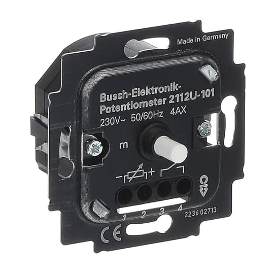 Busch-Rotary dimmer Insert Turn button 230 V