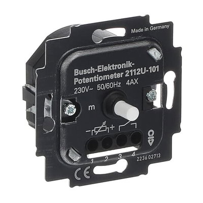 Busch-Rotary dimmer Insert Turn button 230 V