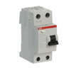 Residual Current Circuit Breaker FH200 - 2P - 30 mA - 40 A - Type AC