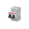 S802P-D80 High Performance Circuit Breaker. D Characteristic. 50kA, 80A, 2P