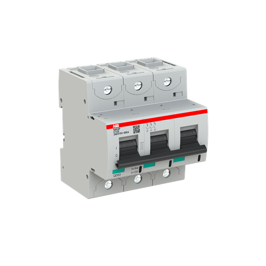 S803P-C125 High Performance Circuit Breaker. C Characteristic. 50kA, 125A, 3P – Image 2 of 3