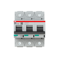 S803P-C100 High Performance Circuit Breaker. C Characteristic. 50kA, 100A, 3P