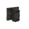Switch 1-way Off switch 1-pole Anthracite - Zenit BS