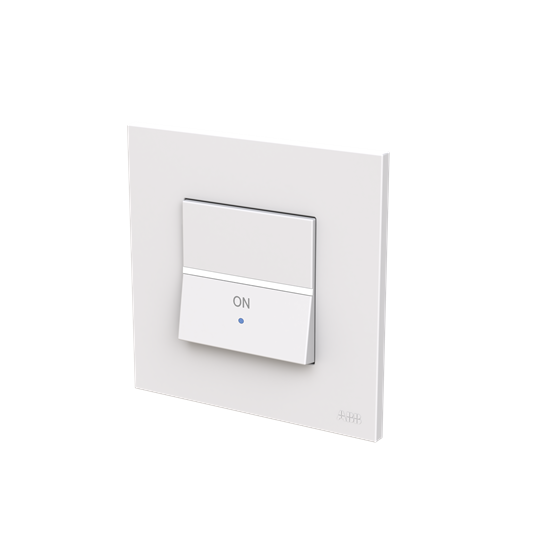 Switch 1-way Double Pole 2-pole switch White - Zenit BS – Image 3 of 3
